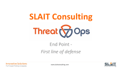 Endpoint - The first line of defense