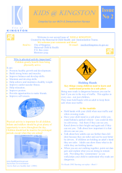 Kids @ Kingston - City of Kingston