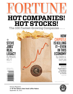 HOT COMPANIES! HOT STOCKS!