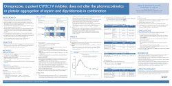 Omeprazole, a potent CYP2C19 inhibitor, does not alter