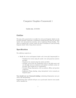 Description about the course work