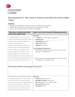 3.Close Reading Form for Susan B. Anthony article_NYC_0913