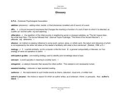 Glossary - usd294.org