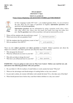 GHO 4 Noun Clauses