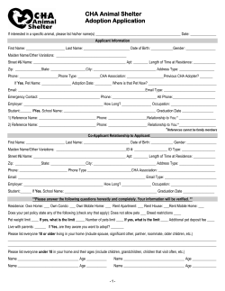 Homeward Bound Humane Society