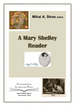 A Mary Shelley Reader