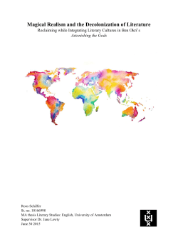 Magical Realism and the Decolonization of Literature - UvA-DARE