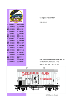 Parts - MTH Electric Trains