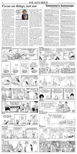 Tomorrow`s horoscope ByHolidayMathis,Creators Syndicate Inc.