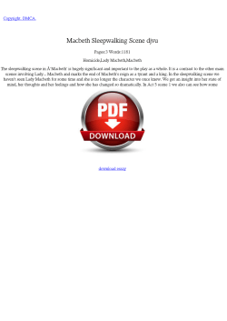 Macbeth Sleepwalking Scene djvu