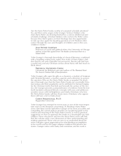 How Harry Cast His Spell: The Meaning Behind the Mania for J.K.