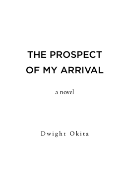 the prospect of my arrival