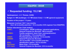 General DESIR related information