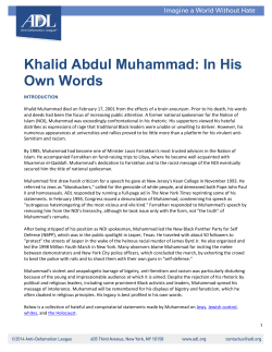 Khalid Abdul Muhammad: In His Own Words