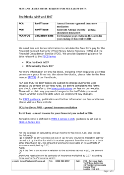 Fee-blocks A019 and I017