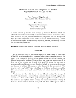 this article - International Journal of Mass Emergencies