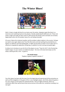 The Winter Blues! - Well Street Medical Centre