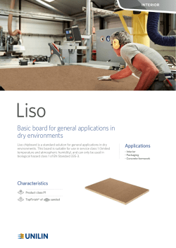 Basic board for general applications in dry environments