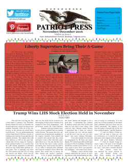 Patriot Press November-December 2016