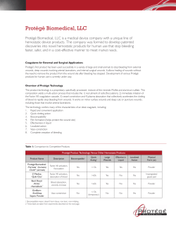 Prot&eacute;g&eacute; Biomedical, LLC