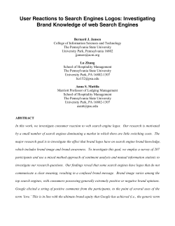 User Reactions to Search Engines Logos and Implications for