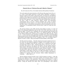 Pante&oacute;n Rococ&oacute;: Mexican Ska and Collective Memory