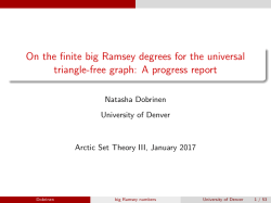On the finite big Ramsey degrees for the universal triangle