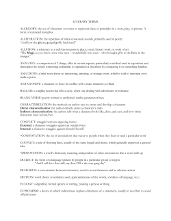 literary terms - PowerSchool Learning (Haiku)