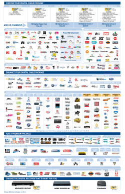 choose your digital cable package add hd channels