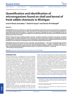 Quantification and identification of microorganisms found on shell