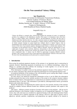 On the Non-canonical Valency Filling