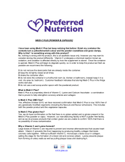 MEDI-C PLUS - Preferred Nutrition