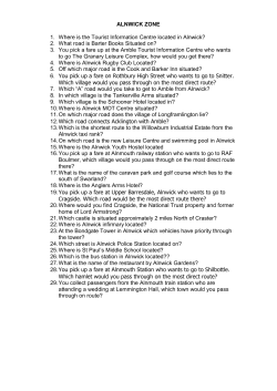 Alnwick - Northumberland County Council