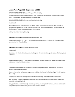 Lesson Plan: August 31