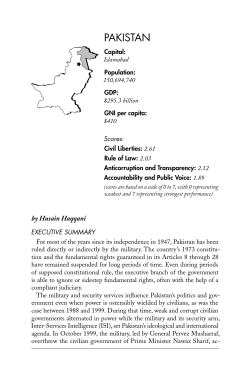 Country Profile of Pakistan - United Nations Information Centres