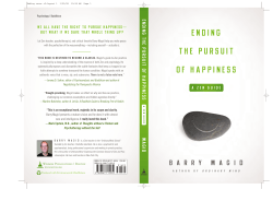 Ending the Pursuit of Happiness: A Zen Guide