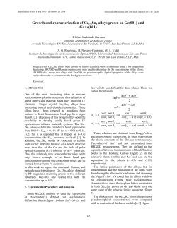 Growth and characterization of Ge1-xSnx alloys grown