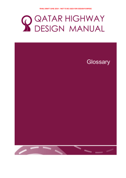 Glossary