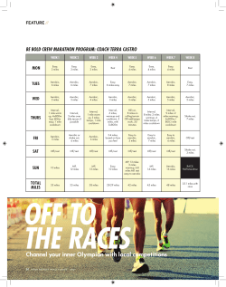 Channel your inner Olympian with local competitions