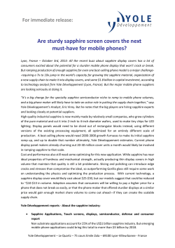Are sturdy sapphire screen covers the next must