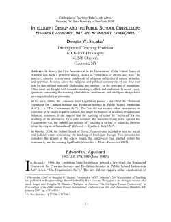 Edwards v. Aguillard