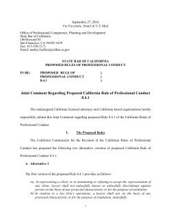 comment letter - Christian Legal Society