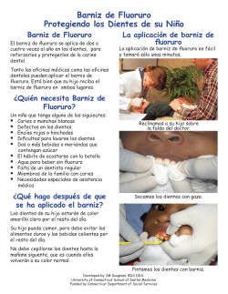 Barniz de Fluoruro