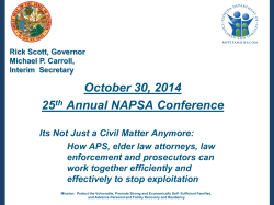 2014-200, Laws of Florida Exploitation