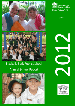 chool t - Blackalls Park Public School
