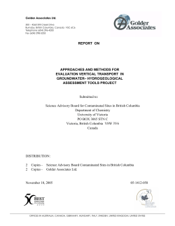 Approaches and Methods for Evaluation Vertical Transport in