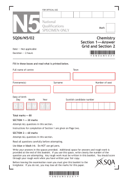 Chemistry Section 2