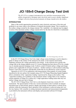 JCI 155v5 Charge Decay Test Unit
