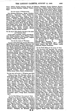THE LONDON GAZETTE, AUGUST 13, 1869.