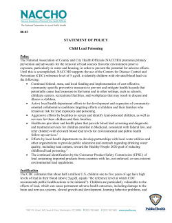 Local Health Departments and HIV Prevention: Ten Ways to